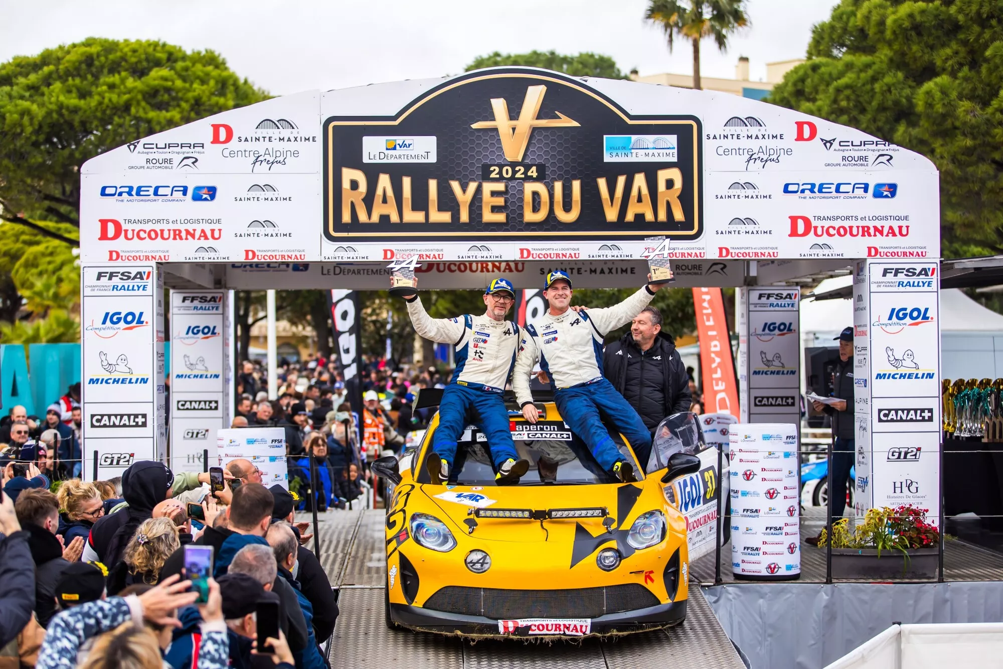 15 décembre 2024À la une Actualités Le trophée Alpine ELF Rallye 2024 : clap de fin à Sainte-Maxime